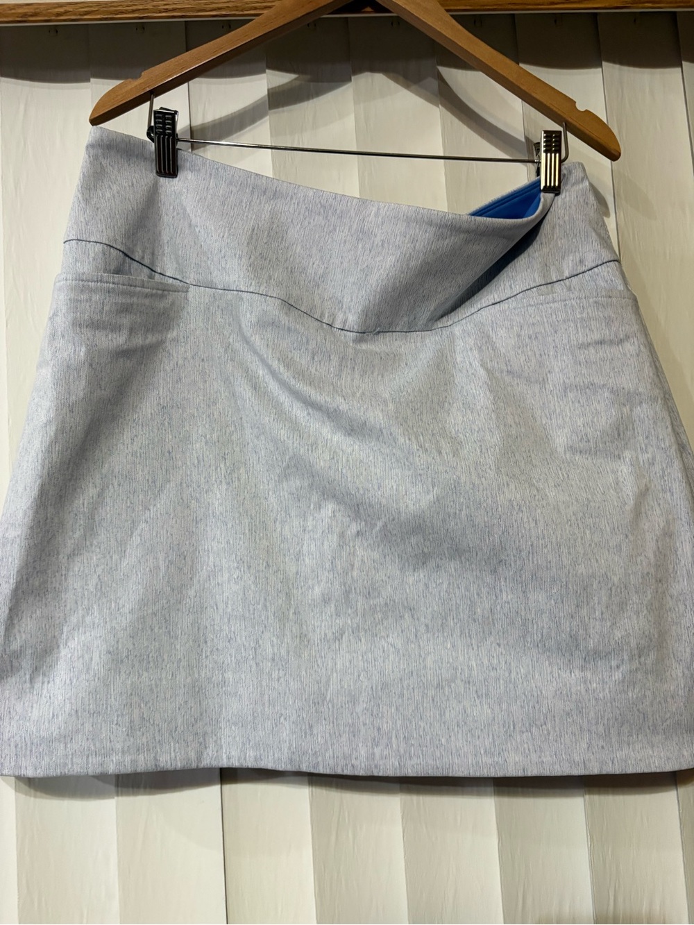Classic Blue Women's Skort with Flattering A-Line